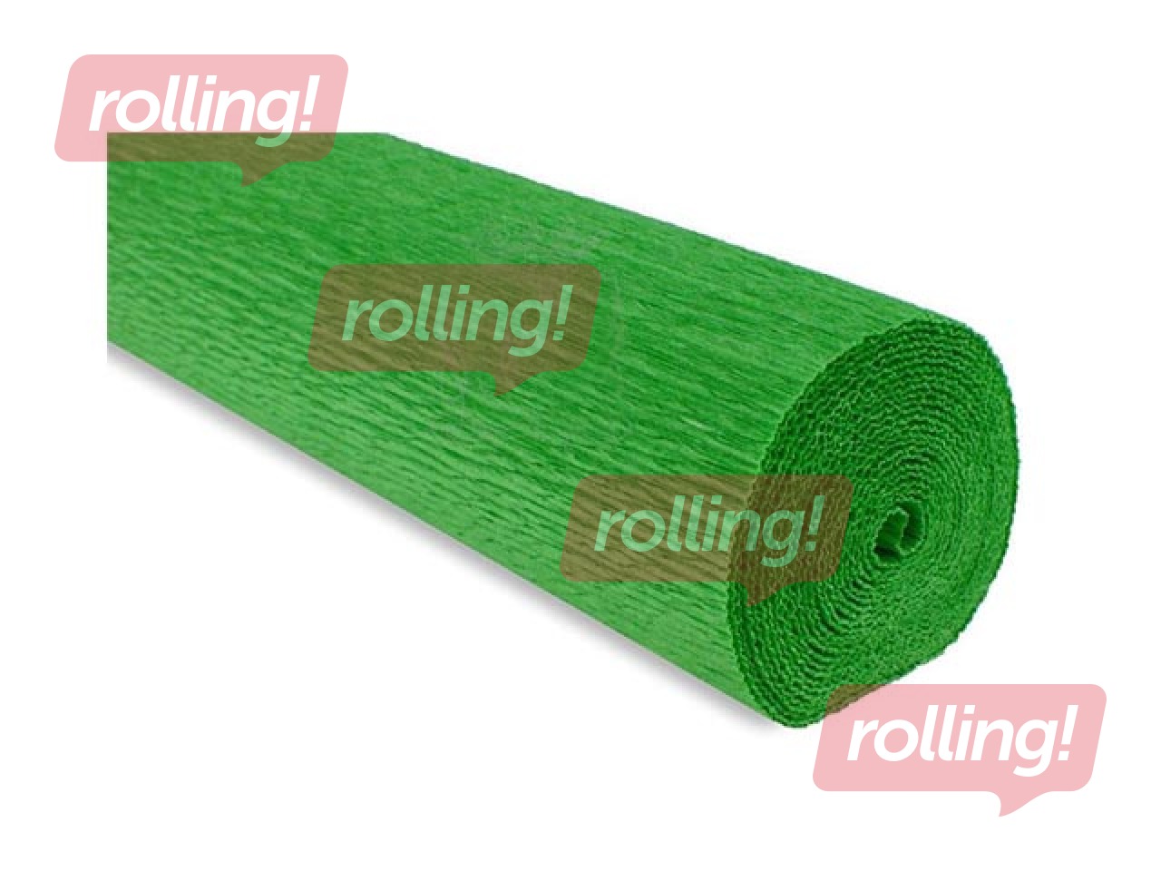 Kreppapīrs, zaļš, 50x250cm, 180g