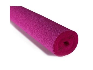 Crepe paper, cyclamen violet, 50x250cm, 180g