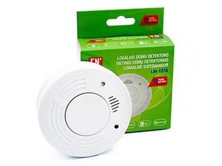 Local smoke detector LM-107A with DC3V (built-in CR123A) battery