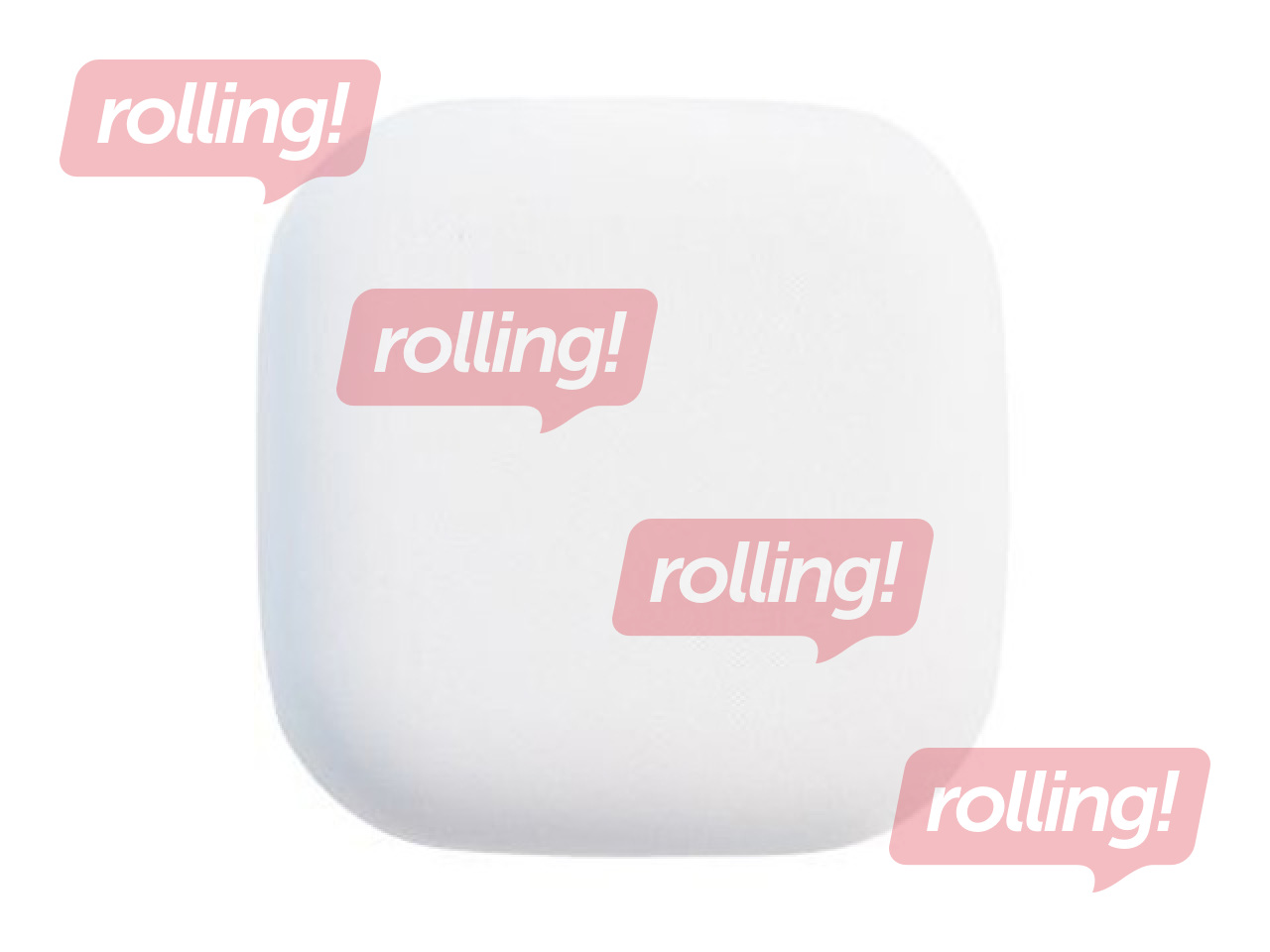 Lokālais dūmu detektors Kupu 10 ar iebūvētu litija bateriju, balts