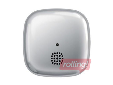 Локальный дымовой извещатель Kupu 10 со встроенной литиевой батареей, хромированный