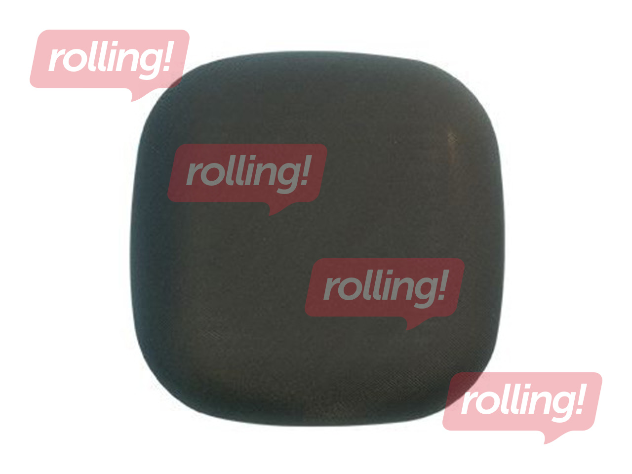 Lokālais dūmu detektors Kupu 10 ar iebūvētu litija bateriju, tumši pelēks