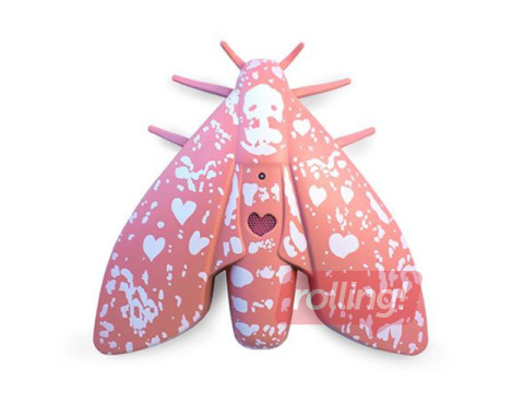 Lokālais dūmu detektors Lento 10 ar iebūvētu litija bateriju, rozā