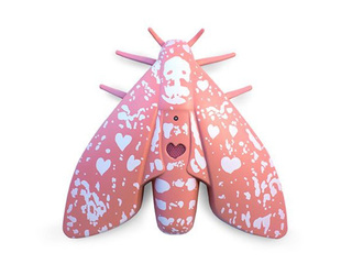 Локальный дымовой извещатель Lento 10 со встроенной литиевой батареей, розовый