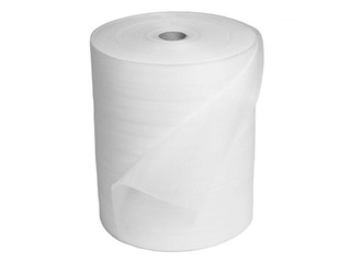 White PE-foam material for softening 60cm wide, 300m/roll