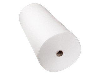 White PE-foam material for softening 120cm wide, 300m/roll