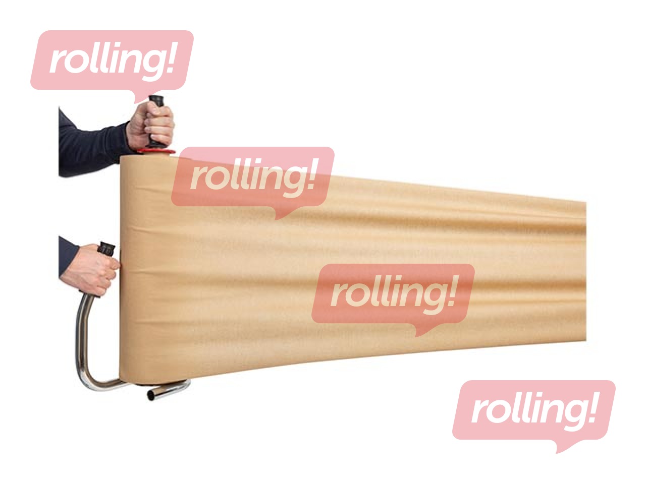 Papīrs palešu iepakošanai Master'in Performance, 45cmx120m, 48 g/m2, brūns