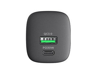 Laadija Havit UC30 USB + Type-C, 30 W, must