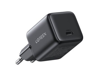 Lādētājs Ugreen GaN 30W USB-C QC4+ PD3.0, melns