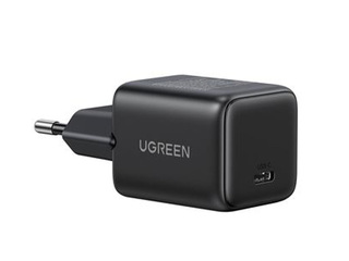 Lādētājs Ugreen GaN 30W USB-C QC4+ PD3.0, melns