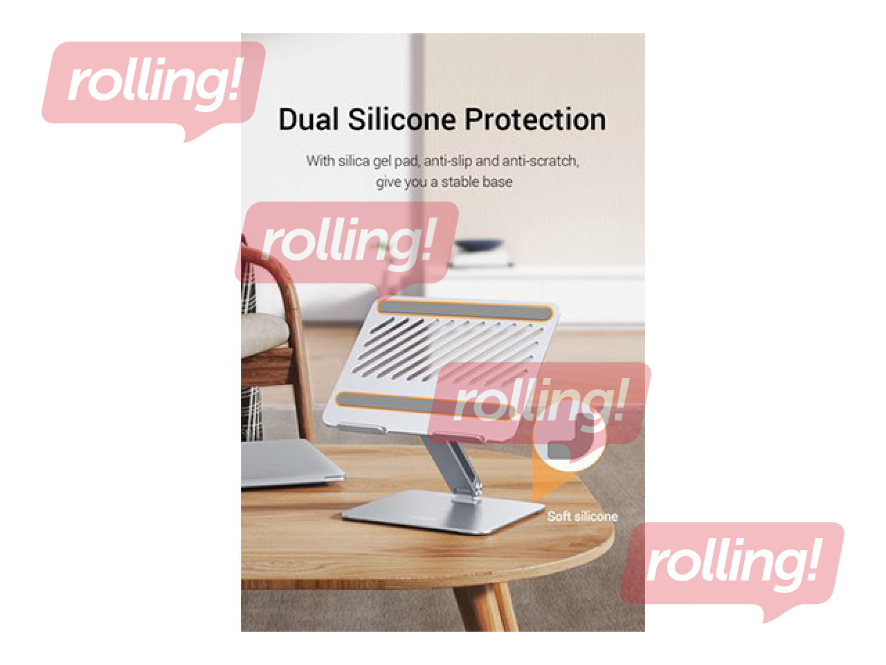 Paliktnis portatīvajam datoram Ugreen Laptop Stand, līdz 17.3