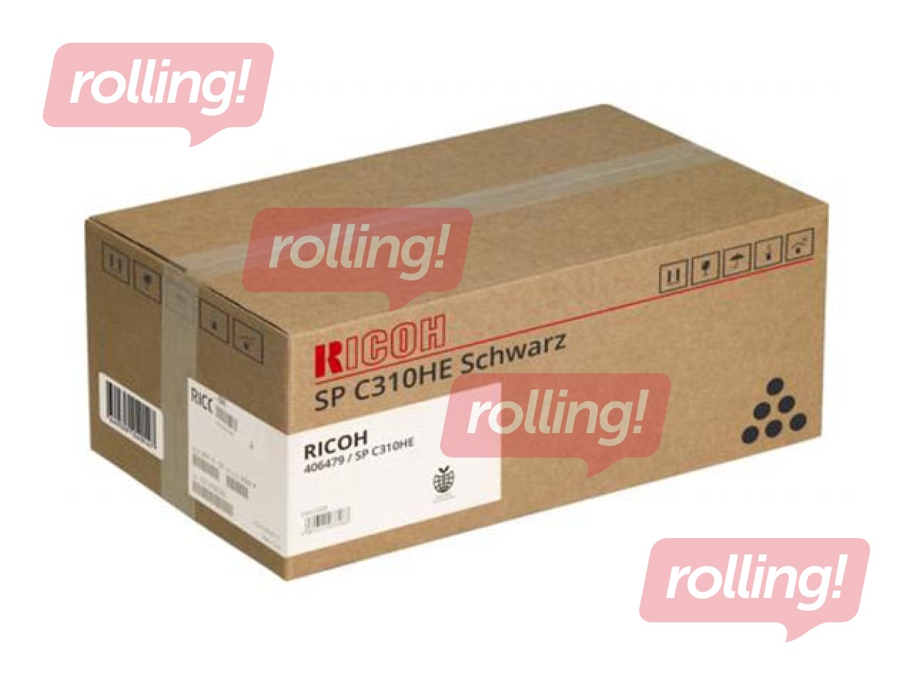Tonera kasete Ricoh SPC 231SF, melna, (6500 lpp.)