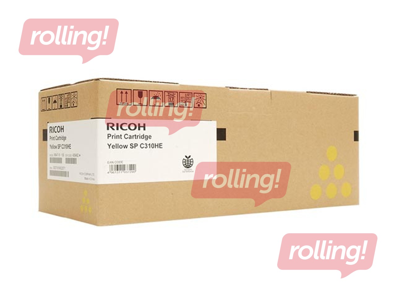Toner cartridge Ricoh SPC 231SF, yellow, (6000 pgs)