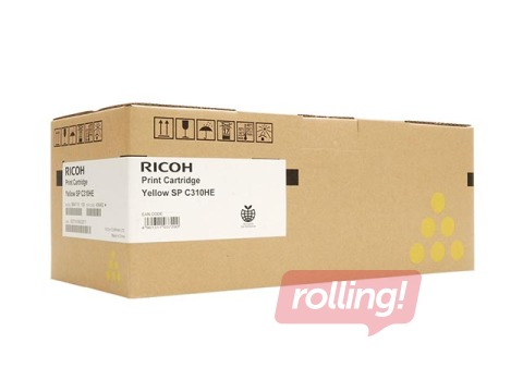 Tonera kasete Ricoh SPC 231SF, dzeltena, (6000 lpp.)