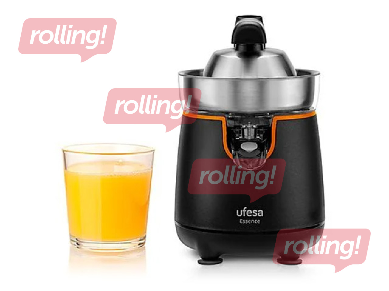 Sulu spiede citrusaugļiem Ufesa, melna