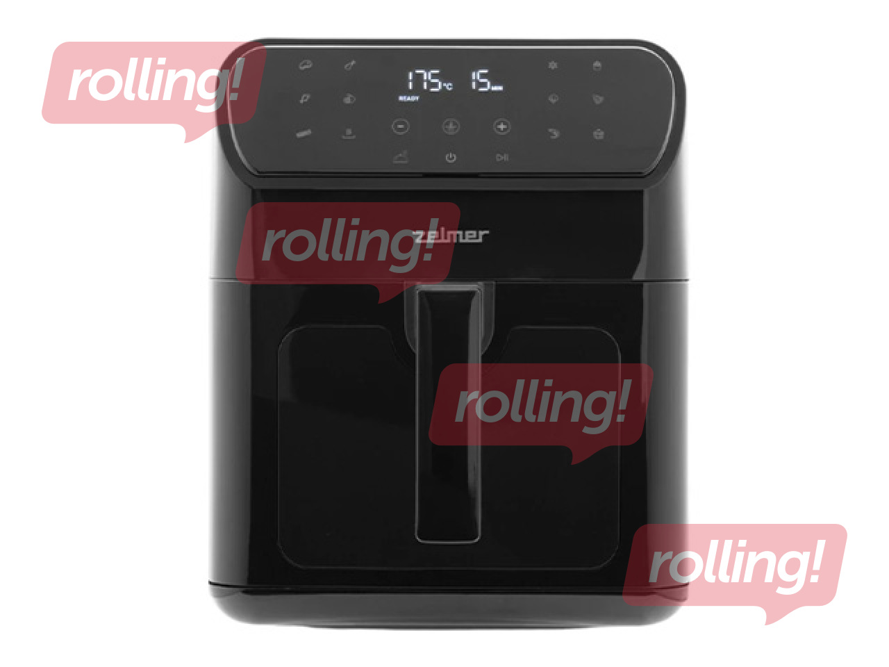 Hot air fryer Zelmer ZAF6500, 6.5l, black