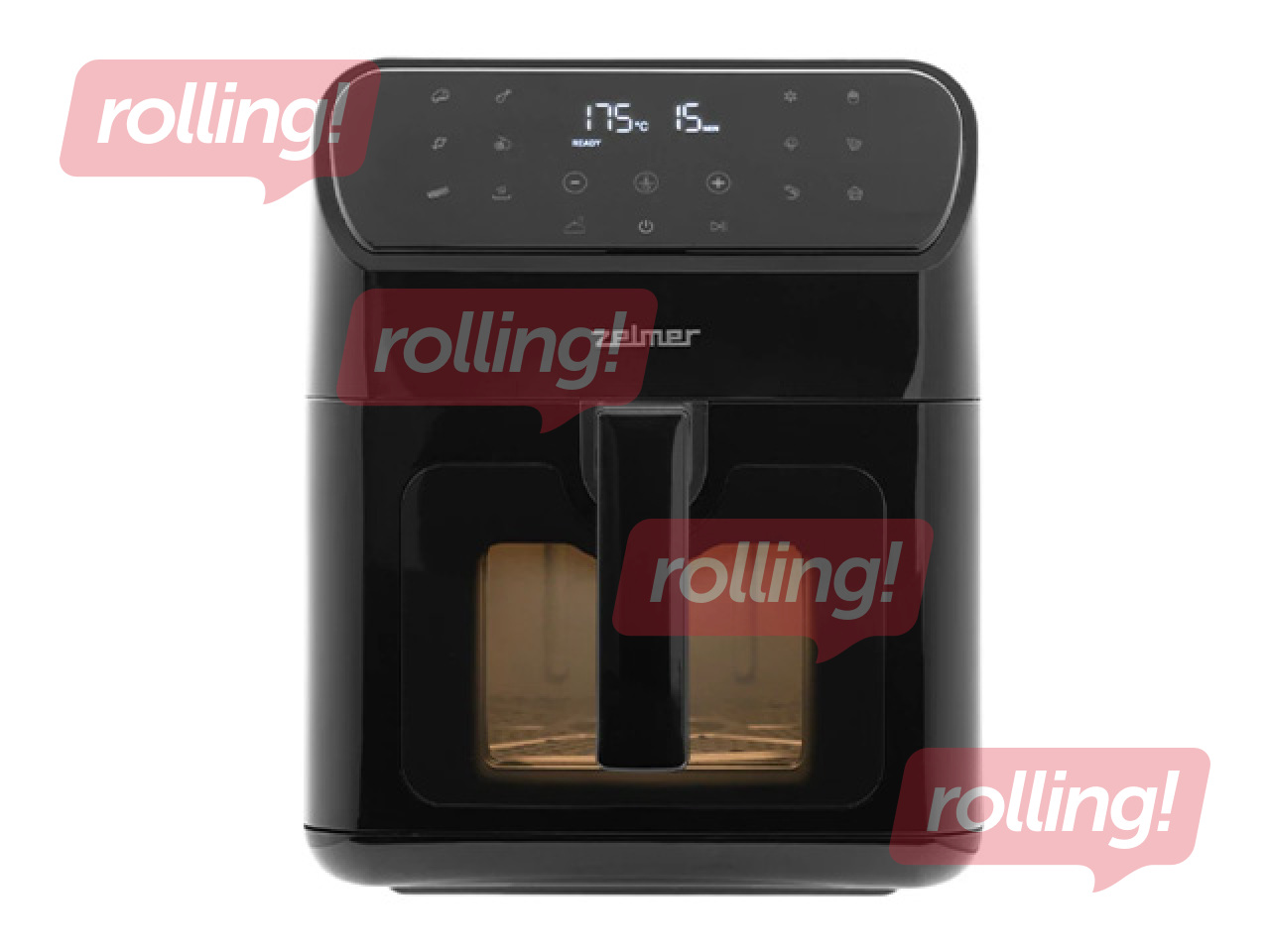 Hot air fryer Zelmer ZAF6500, 6.5l, black