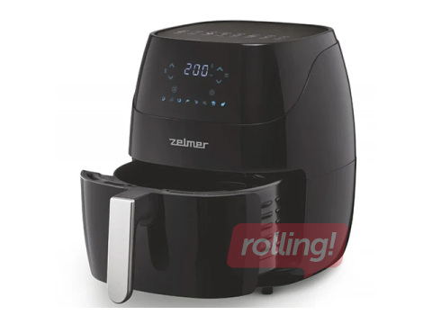 Karstā gaisa friteris Zelmer ZAF5501B, 5.5l,  melns