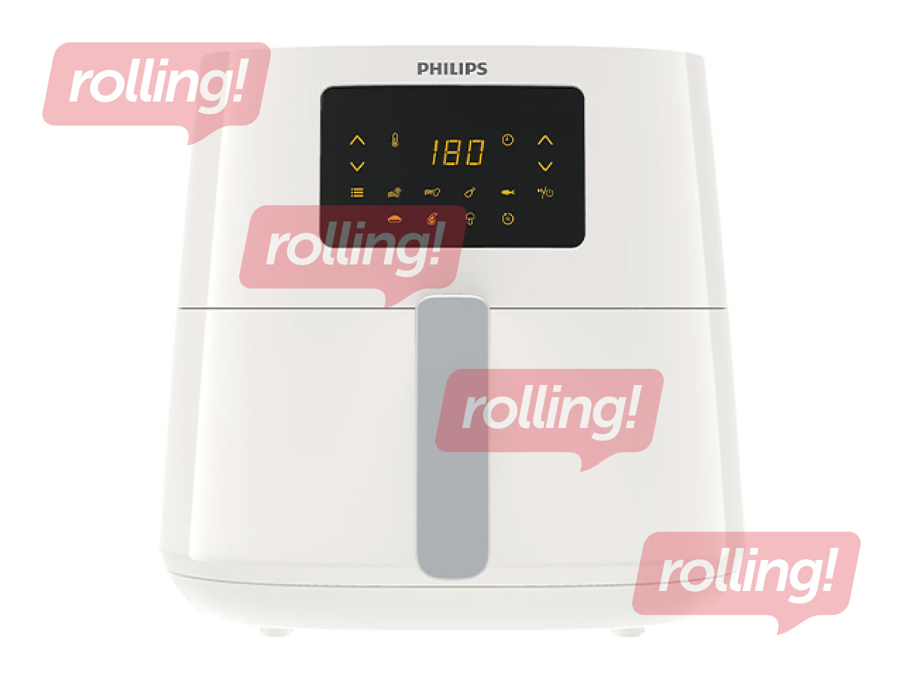 Hot air fryer Philips 2000W, 6.2l, white