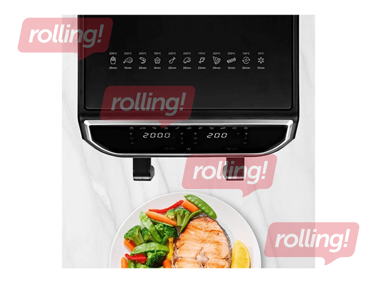 Kuumaõhufritüür Thunder 9 l, 1700W, must