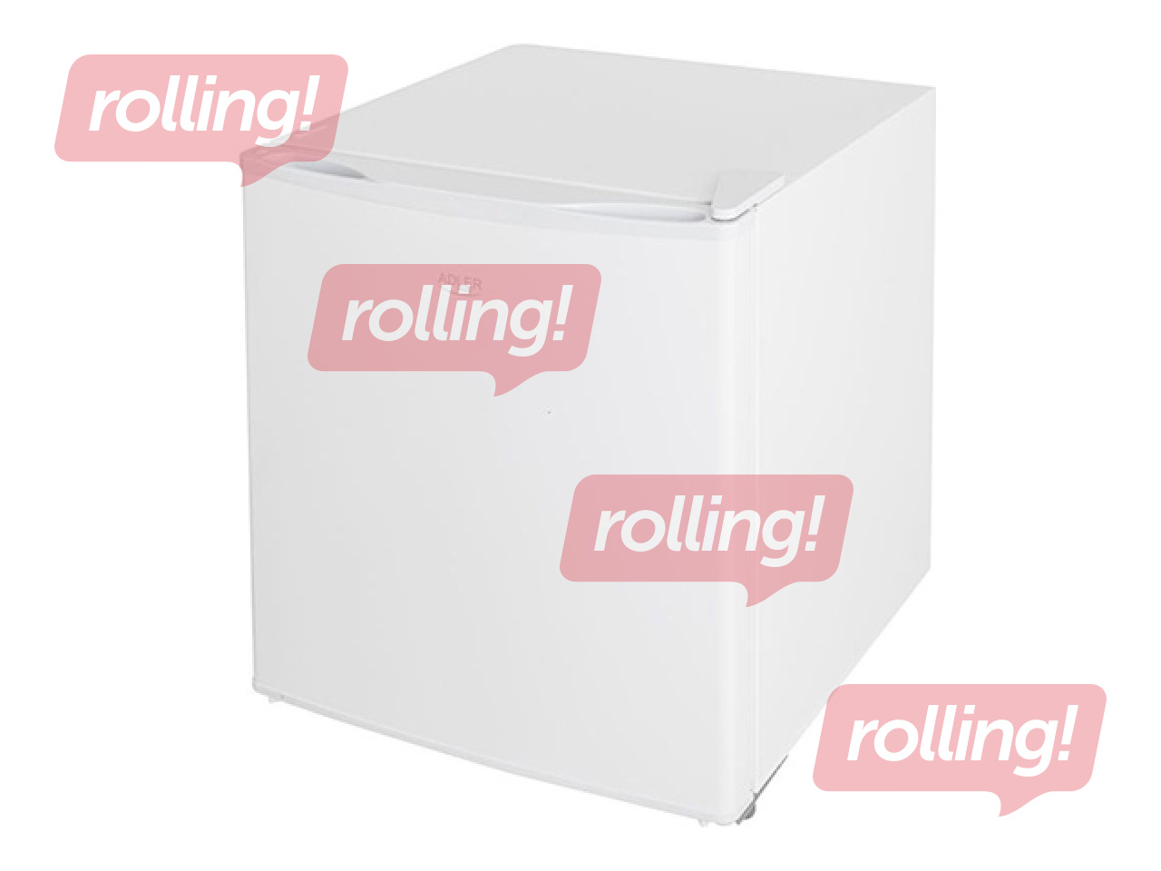 Ledusskapis mini Alder, balts, h-45cm