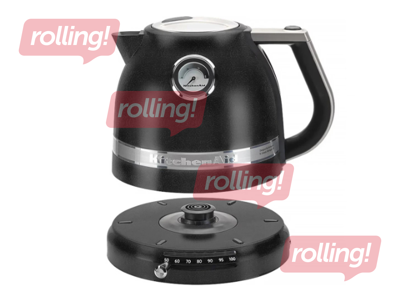 Veekeetja KitchenAid Artisan, 1.5l, 2400W, matt must