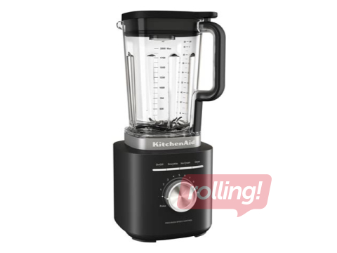 Блендер KitchenAid Pure Power, 2л, 1700Вт, матовый, чёрный