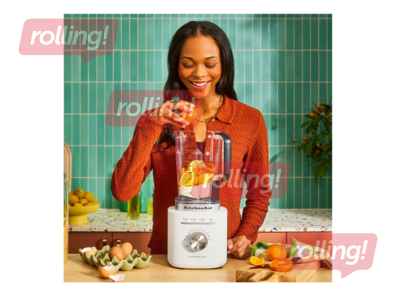 Blender KitchenAid Pure Power, 2l, 1700W, portselan