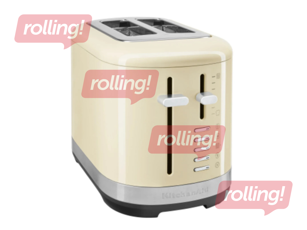 Tosteris KitchenAid, 980W, krēmkrāsas