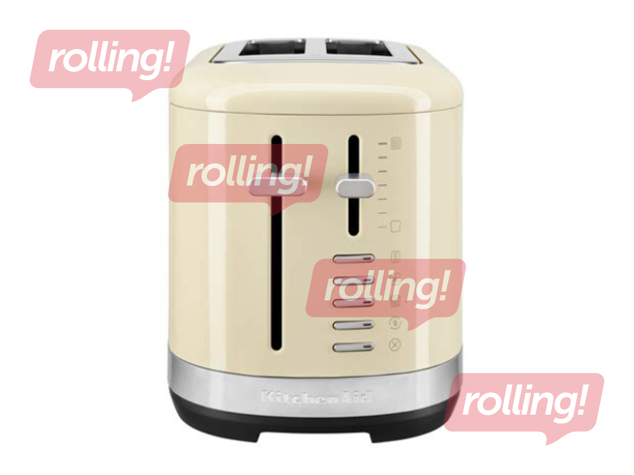 Tosteris KitchenAid, 980W, krēmkrāsas