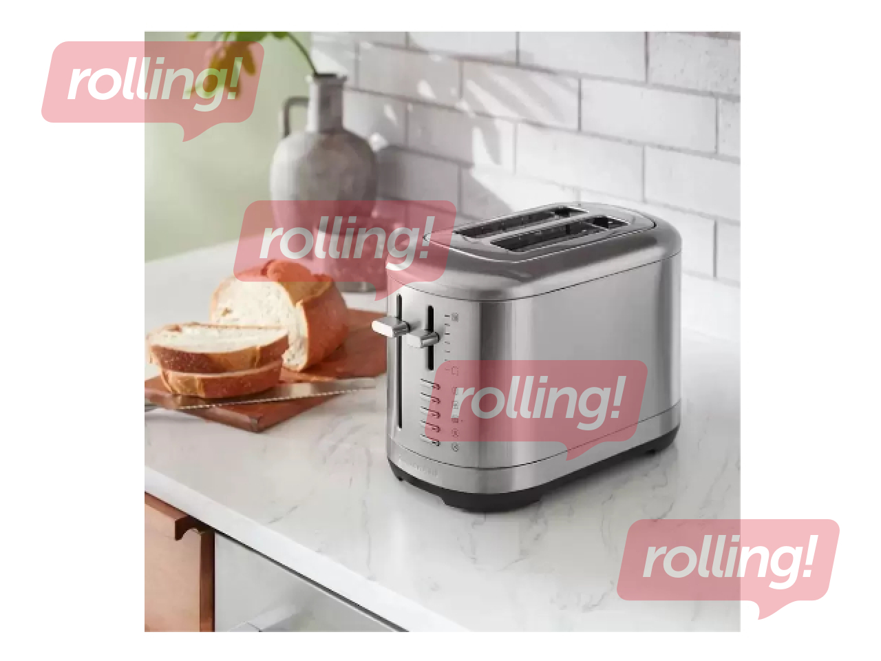 Tosteris KitchenAid, 980W, nerūsējošais tērauds