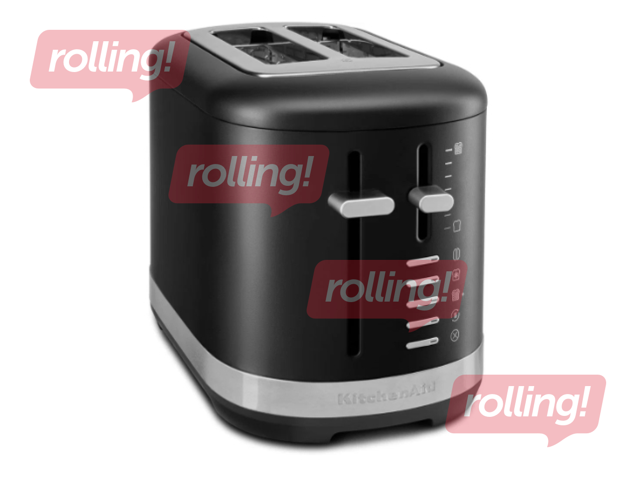 Tosteris KitchenAid, 980W, matēts, melns