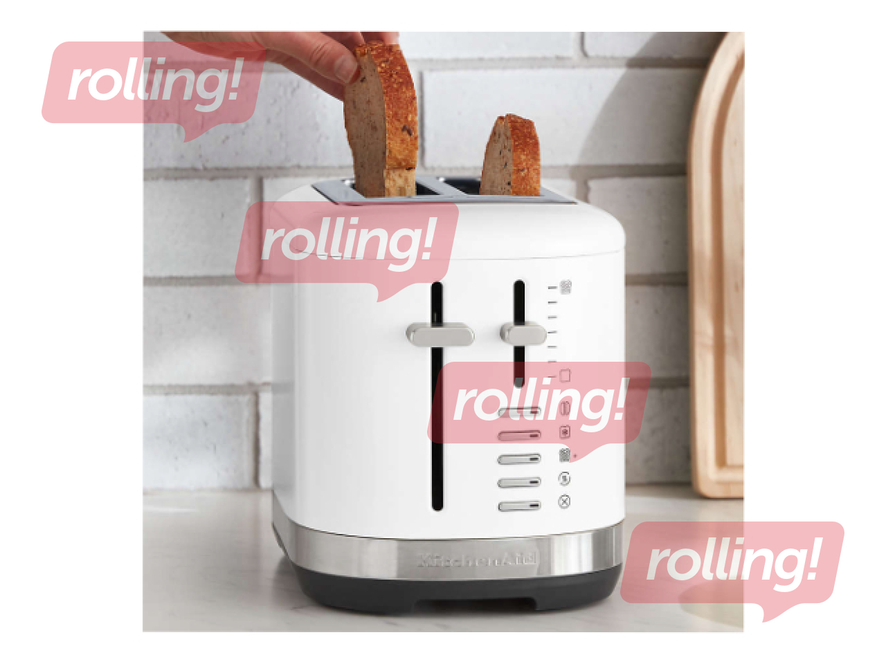 Tosteris KitchenAid, 980W, porcelāna