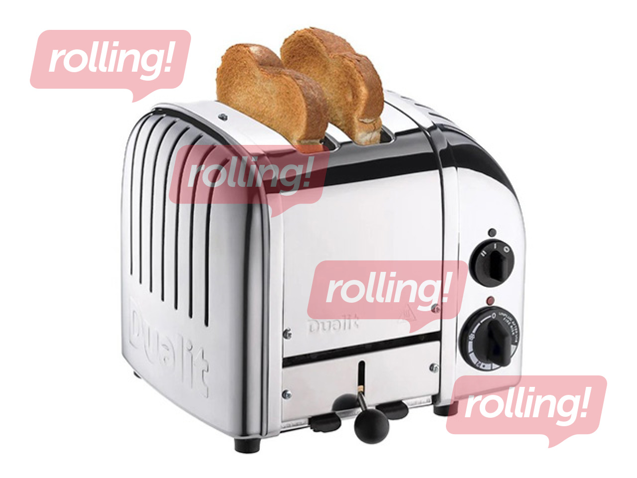 Tosteris Dualit NewGen Classic, 1200W, pulēts nerūsējošais tērauds