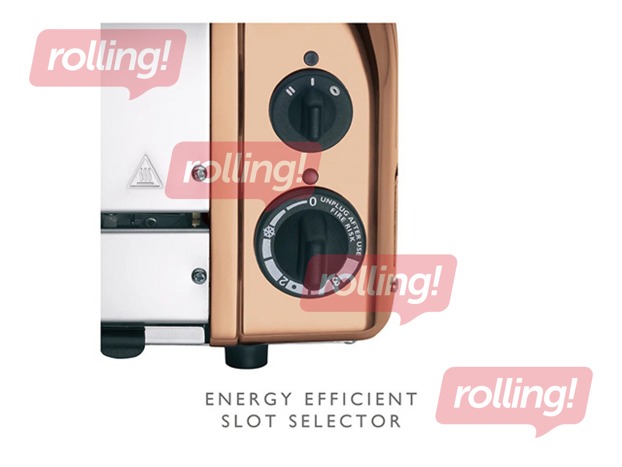 Tosteris Dualit NewGen Classic, 1200W, nerūsējošais tērauds, vara krāsa