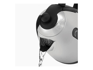 Tējkanna elektriskā Dualit Lite, 1.5l, 3000w, nerūsējošais tērauds, melna