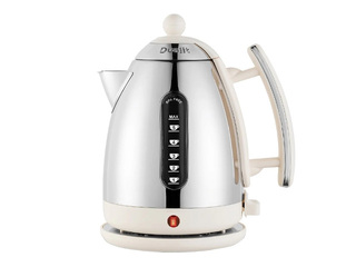 Electric kettle Dualit Lite, 1.5l, 3000W, stainless steel, cream