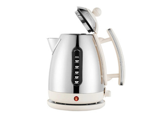 Electric kettle Dualit Lite, 1.5l, 3000W, stainless steel, cream