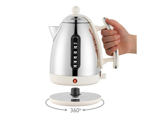 Electric kettle Dualit Lite, 1.5l, 3000W, stainless steel, cream