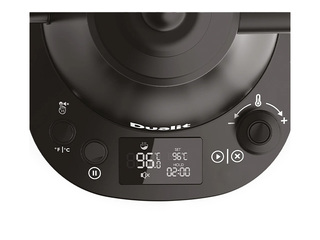 Electric kettle Dualit Pour Over, 800ml, 1300W, stainless steel, black