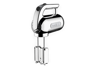 Hand mixer Dualit Refurbished, 400W, polished stainless steel