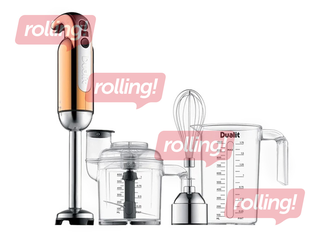 Blenderikomplekt Dualit, 700W, vaskviimistlus