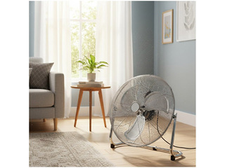 Floor fan Viento Kobi Windstar, 200W, silver