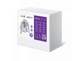 Grīdas ventilators Viento Kobi Windstar, 200W, sudraba