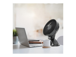 Desk fan Viento Clip Kobi Windstar, 4.9W, black