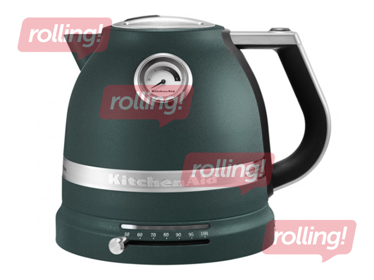 Tējkanna elektriskā KitchenAid Artisan, 1.5l, 2400w, tumši zaļa
