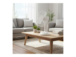 Desk fan Viento Kobi Windstar, 40W, white