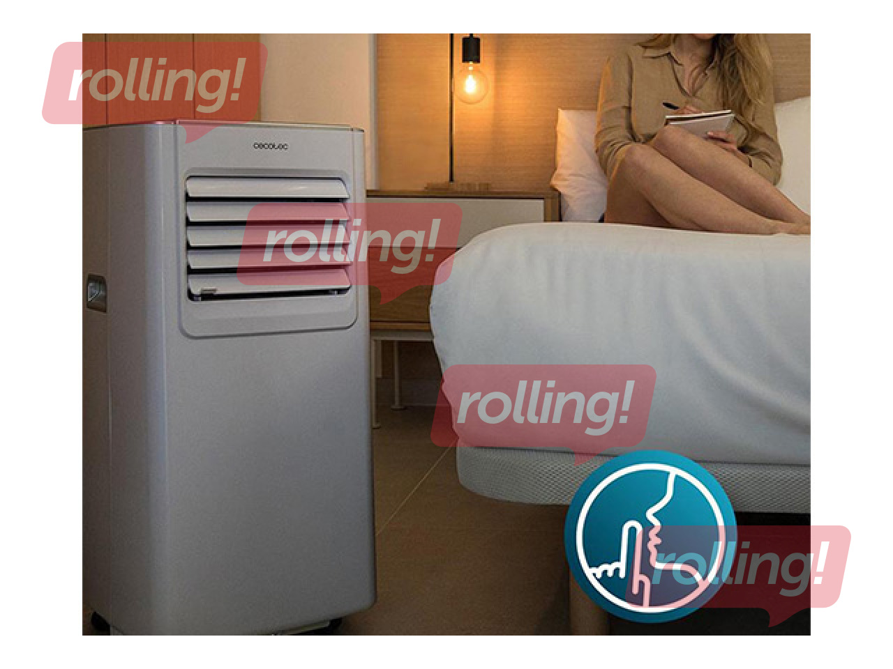 Gaisa kondicionieris ForceClima 7550, pārnēsājams, balts