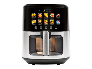 Аэрогриль ProfiCook FR1286, 6.5л, чёрный/серебристый