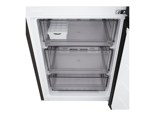 Ledusskapis LG, h-203cm, c klases, melns